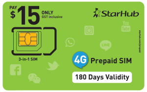 $15 Prepaid SIM